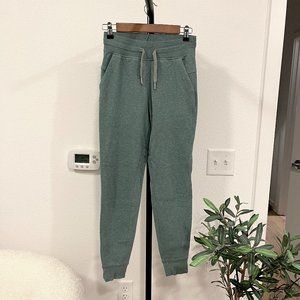 lululemon Warm Down Jogger Bubble Fleece Heathered Tidewater Teal | 2